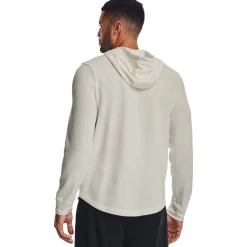 Under Armour Terry Rock Hooded Sweatshirt Tops in White