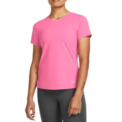 Under Armour UA Launch Elite T-Shirt in Pink