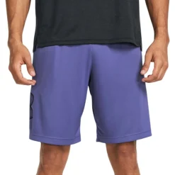 Under Armour UA Tech Graphic Shorts in Purple