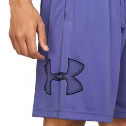 Under Armour UA Tech Graphic Shorts in Purple