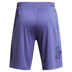 Under Armour UA Tech Graphic Shorts in Purple