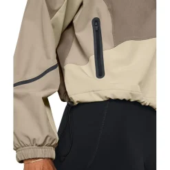 Under Armour Unstoppable High Neck Performance Jacket in Brown