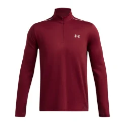 Under Armour Vanish CW 1/4 Zip Top in Red