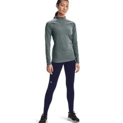 Under Armour Womens Armour Ua Cg Authentics Legging Gym in Blue