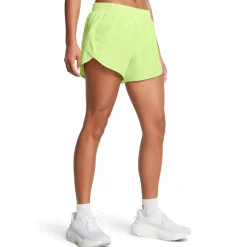 Under Armour Womens Armour Ua Fly By 3 Shorts Gym Shorts in Green