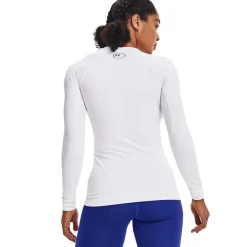 Under Armour Womens Armour Ua Cg Authentics Crew Gym Top in White