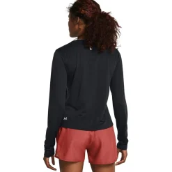 Under Armour Womens Armour Ua Launch Longsleeve Running Top in Black