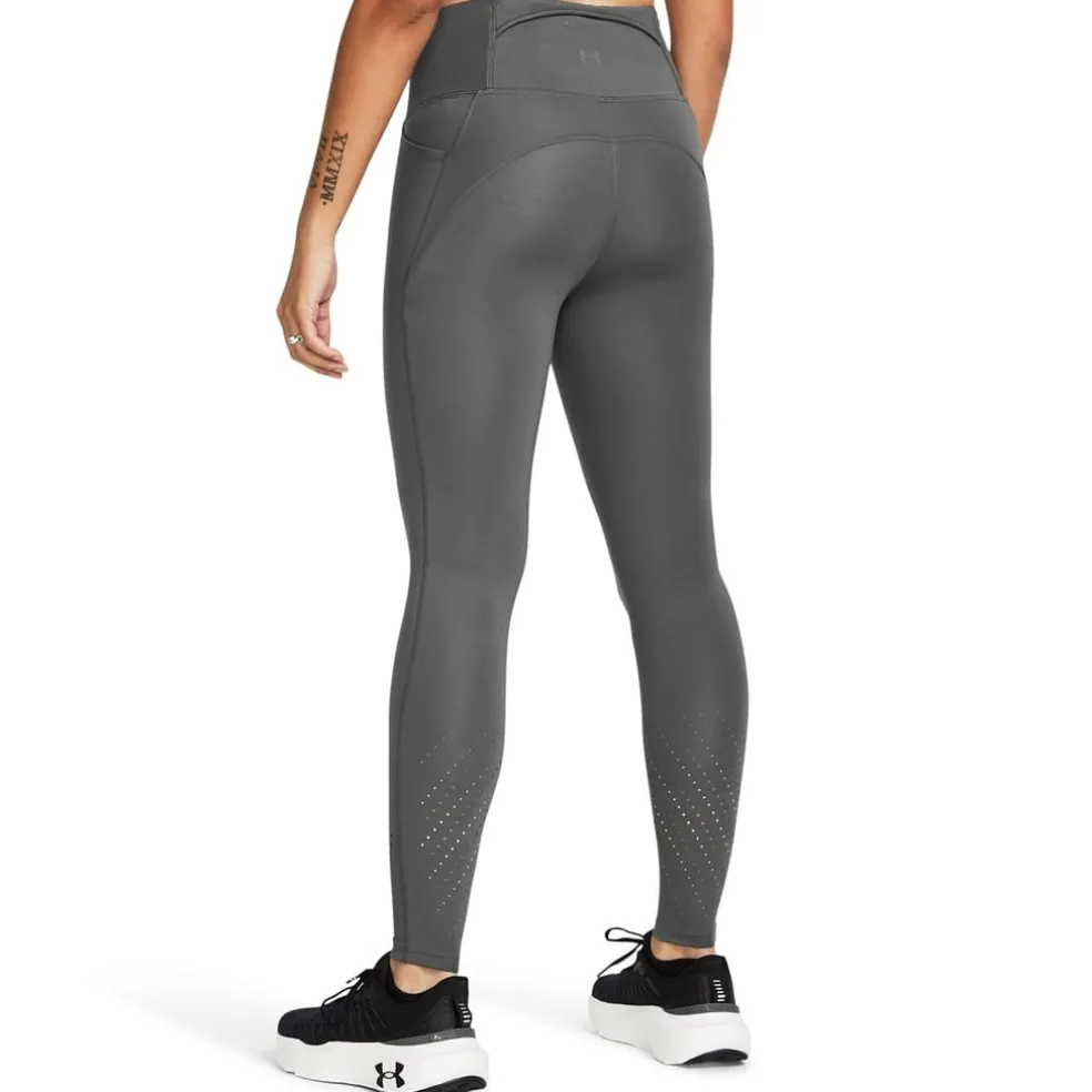 Under Armour Womens Armour Ua Launch Elite Tights Running Tight in Grey