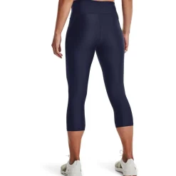Under Armour Womens Armour Tech Hi Capri in Blue