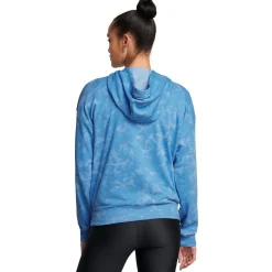 Under Armour Womens Armour Pjt Rck W Udrground Terry Hoody Hoody in Blue