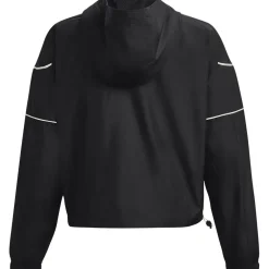 Under Armour Womens Armour Pjt Rock Brahma Jacket Gym Top in Black