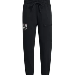 Under Armour Womens Armour Pjt Rck Q1 Hw Terry Pant Tracksuit Bottom in Black