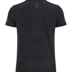 Under Armour Womens Armour Ua Seamless Stride Ss Running Top in Black