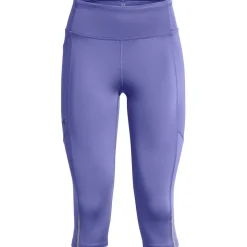 Under Armour Womens Armour Ua Launch Capris Capri in Purple