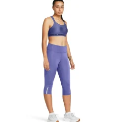 Under Armour Womens Armour Ua Launch Capris Capri in Purple