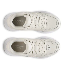 Under Armour Womens Edge Leather Training Shoes in White