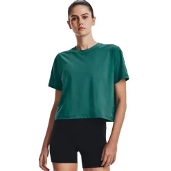 Under Armour Womens Meridian T-Shirt in Green