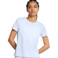 Under Armour Womens Streaker Ss Running Top in Blue