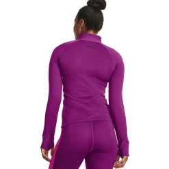 Under Armour Womens Train Cold Weather ½ Zip in Purple