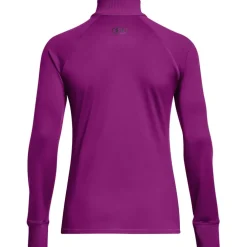 Under Armour Womens Train Cold Weather ½ Zip in Purple
