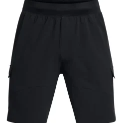 Under Armour Woven Cargo Shorts in Black