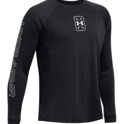 Under Armour Zone Crew Neck Regular Fit T-Shirt in Black