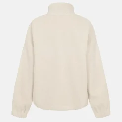 USA Pro Borg Quarter Zip Ld61 in Cream