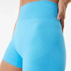 USA Pro Seamless 3 Inch Shorts in Blue
