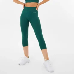 USA Pro Seamless Capri Cropped Leggings in Green