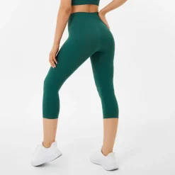 USA Pro Seamless Capri Cropped Leggings in Green