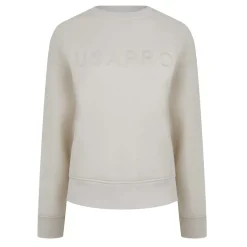 USA Pro Womens Logo Sweatshirt in White