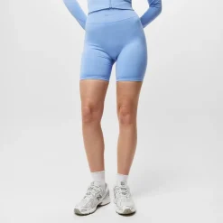 USA Pro Womens Seamless Delfin Shorts in Blue