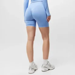 USA Pro Womens Seamless Delfin Shorts in Blue