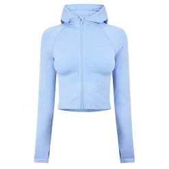 USA Pro Womens Seamless Delfin Jacket in Blue