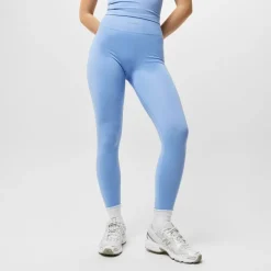 USA Pro Womens Seamless Delfin Tights in Blue