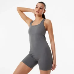 USA Pro X Sophie Habboo Seamless Unitard in Grey