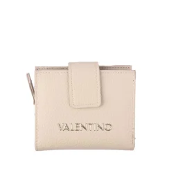 Valentino Alexia Zip Around Wallet in Beige