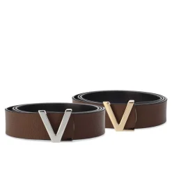 Valentino Belt Gift Set in Brown