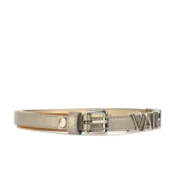 Valentino Emma Winter Belt in Silver