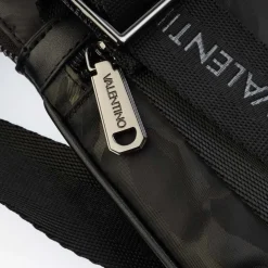 Valentino Nachos Crossbody Bag in Grey