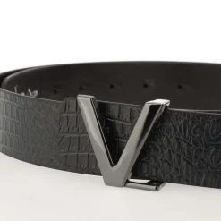 Valentino Victor Plaque Bucket Belt in Blue
