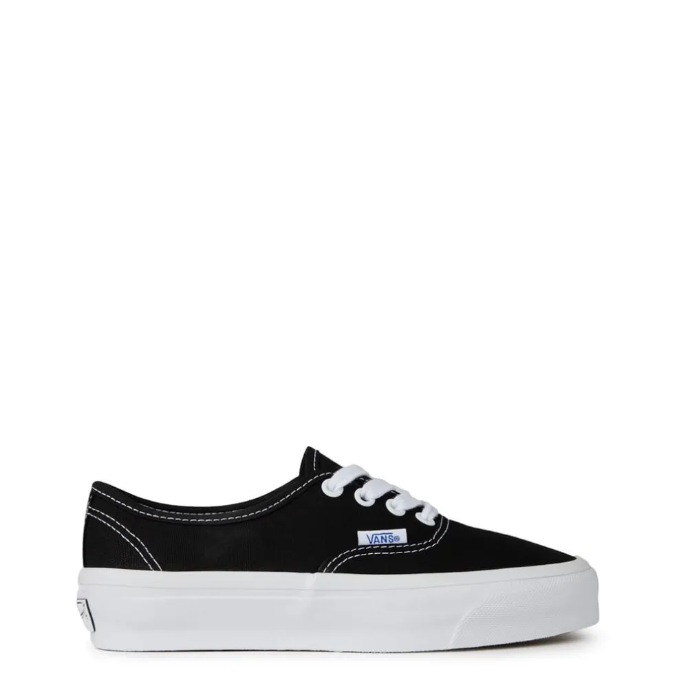 Vans Authentic Reissue Low Top Canvas Trainers in Black