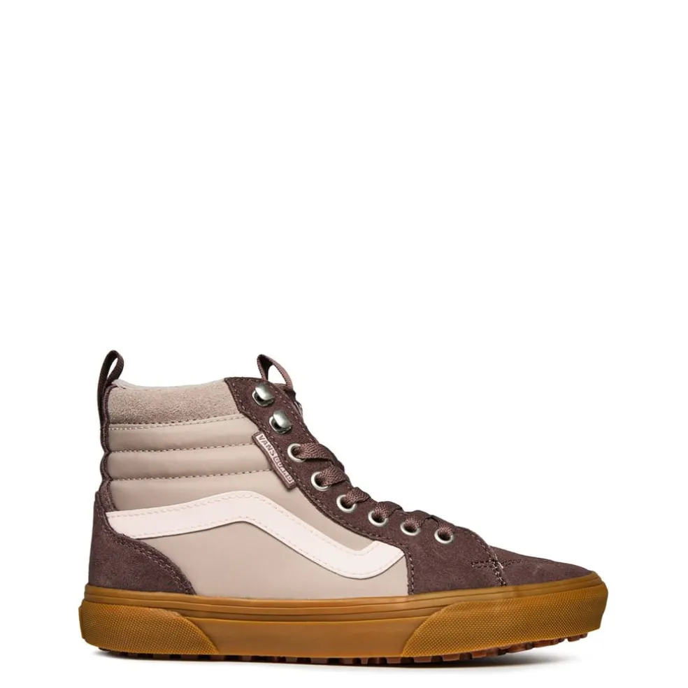 Vans Filmore Hi Top Sneakers in Brown
