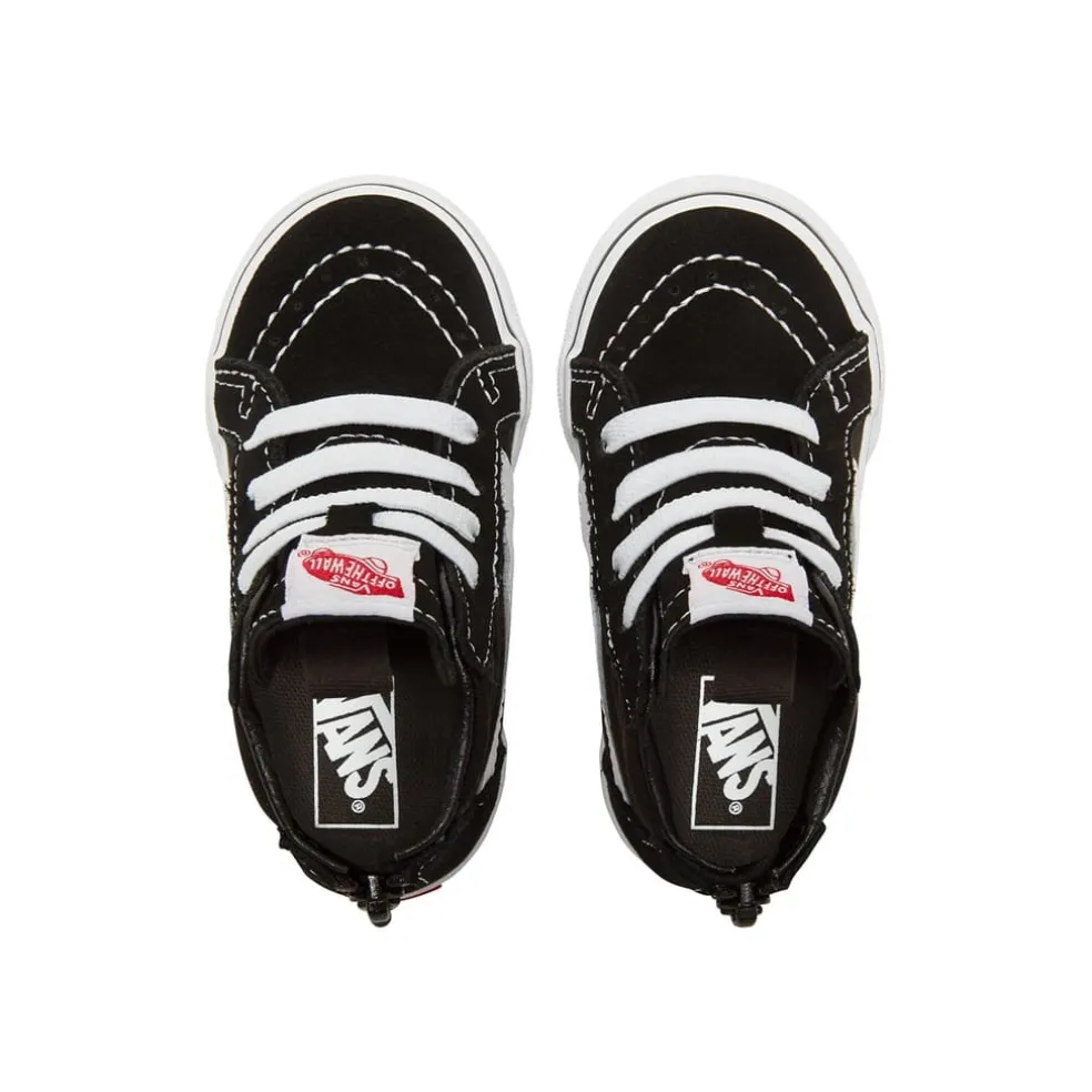 Vans Hi Zip Shoes Infants in Black