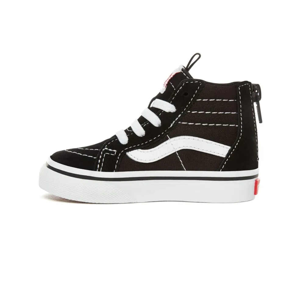 Vans Hi Zip Shoes Infants in Black