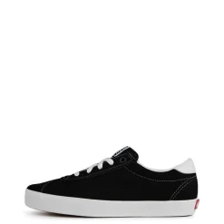 Vans Low Top Black White Sneakers in Black
