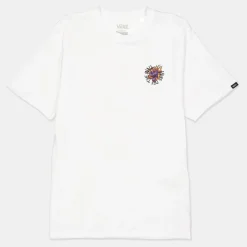 Vans Vortex Ss White T-Shirt Unisex Kids in White