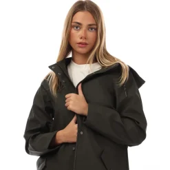 Vero Moda Malou Raincoat in olive