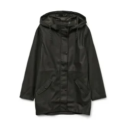 Vero Moda Malou Raincoat in Black