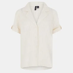 Vero Moda Siljo Wvn Top in Cream